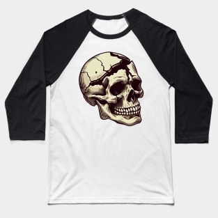 Skull Chiropractic Surgeon Baseball T-Shirt